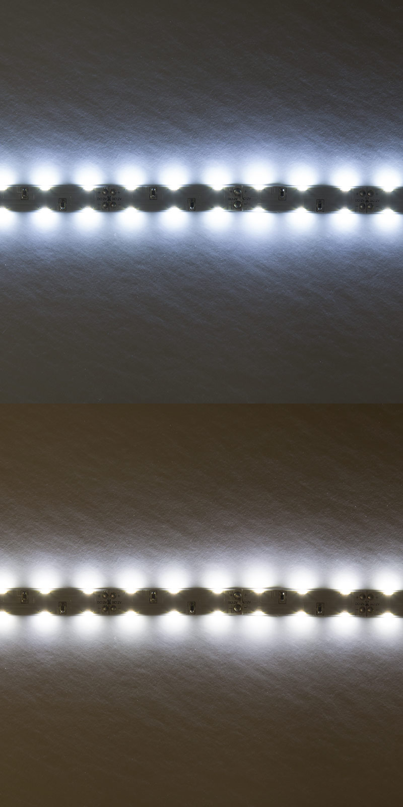 Dual Row LED Strip Light with LC2 Connector - 12V LED Tape Light - Side Emitting - 157 Lumens/ft.