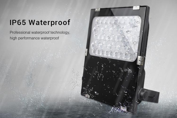 Color Changing LED Flood Lights - MiLight 50W RGB+CCT LED Garden Light