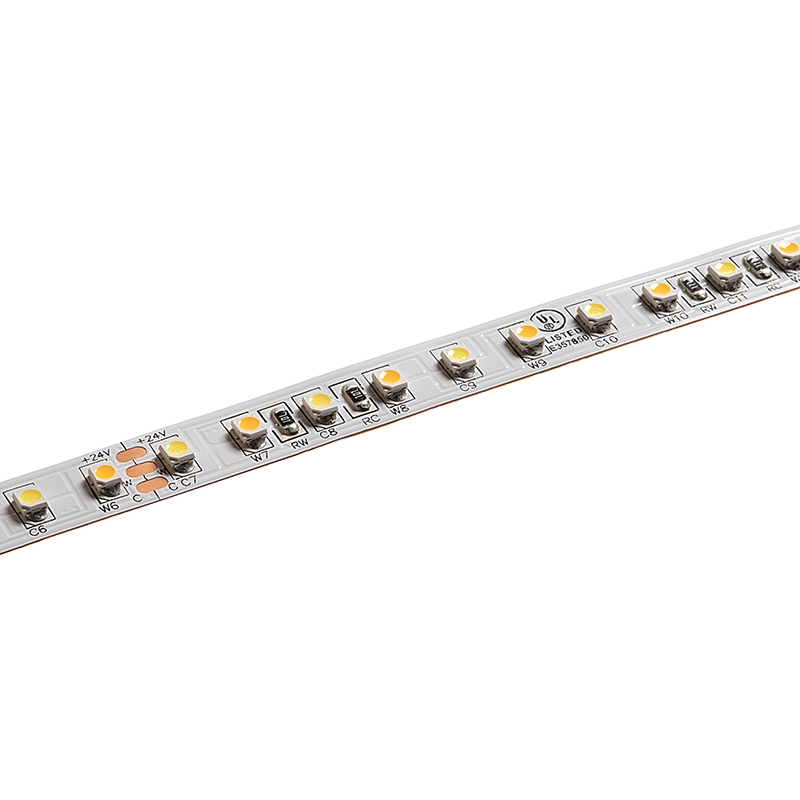 5m Tunable White LED Strip Light - Color-Changing LED Tape Lights - 12V/24V - IP20