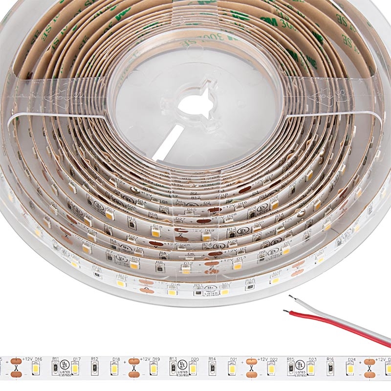 5m White LED Strip Lights - HighLight Series Tape Light - 12V/24V - IP20