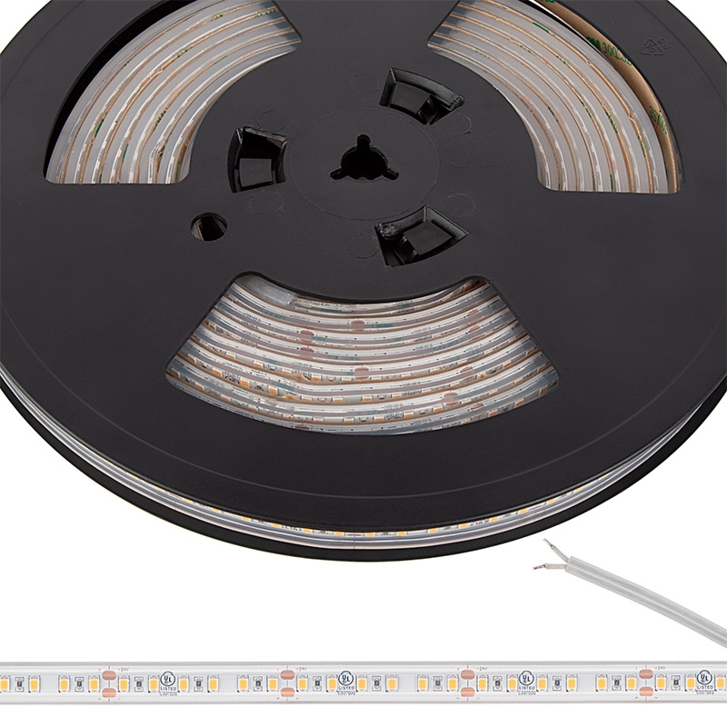 5m White LED Strip Lights - HighLight Series Tape Light - 12/24V - IP67 Waterproof