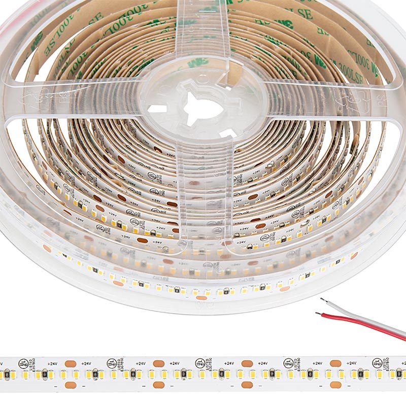 5m White LED Strip Lights - Lux Series LED Tape Light - High CRI - 24V - IP20