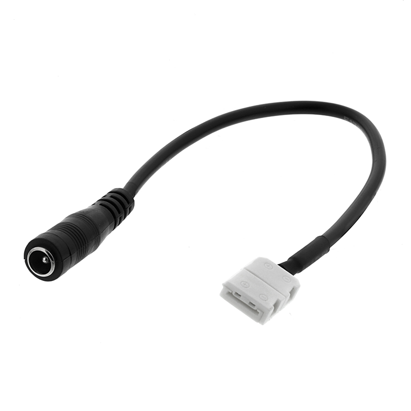 2 Contact 10mm Flexible Light Strip Adapter Cable - CPS to Clamp - Click Image to Close
