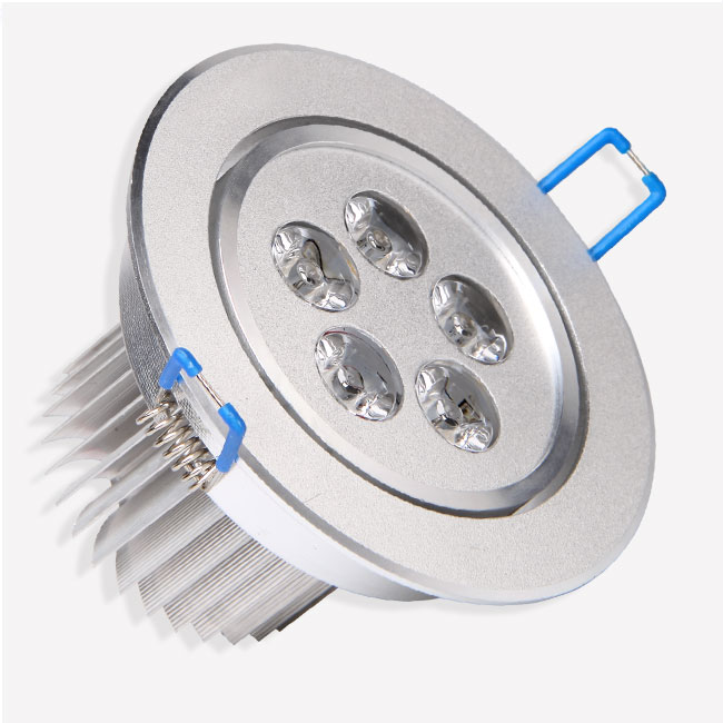 LED Recessed Light Fixture - Directional 5 Watt LED Ceiling Light - AC85-265V