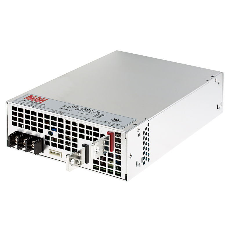 Mean Well LED Switching Power Supply - SE Series 1500W Enclosed Power Supply - 24V DC