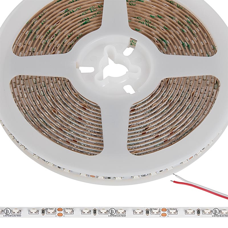 5m White LED Side Emitting Strip Lights - 24V - IP20