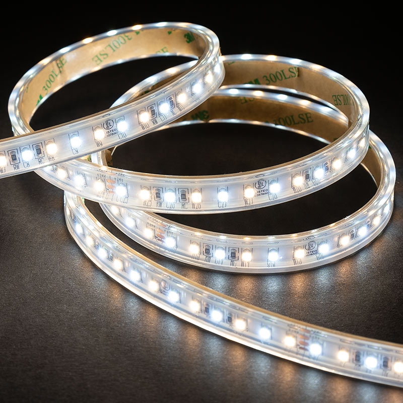 5m Tunable White LED Strip Lights - Color-Changing LED Tape Light - 24V - IP67 Waterproof