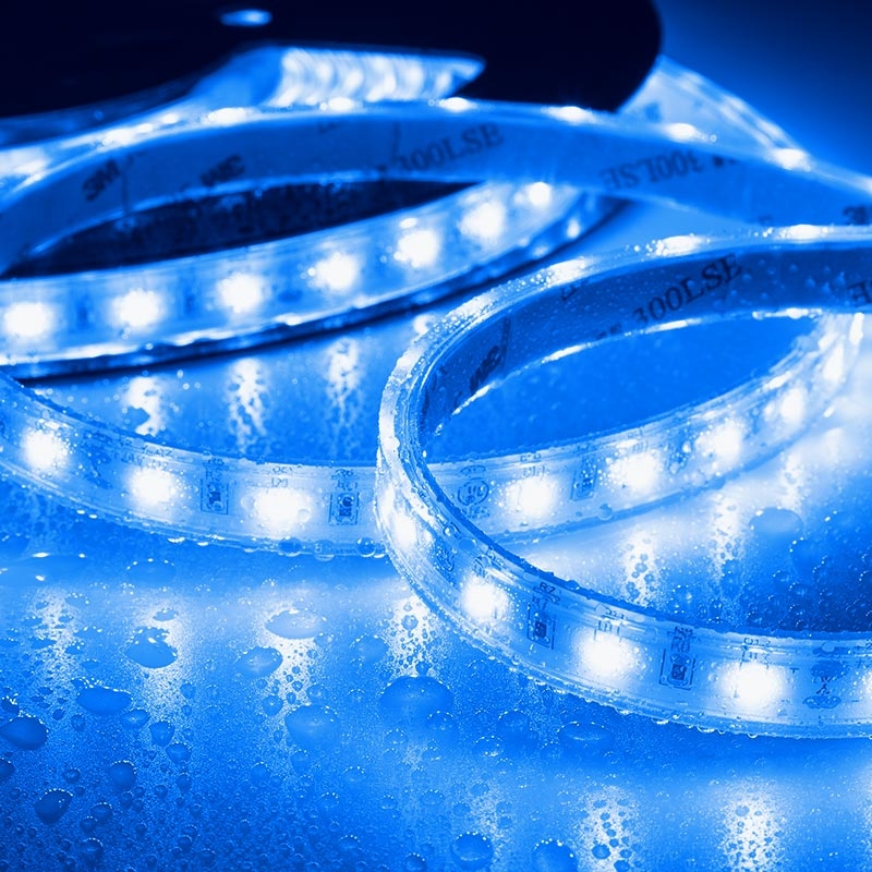 5m Single Color LED Strip Lights - HighLight Series Tape Light - 12/24V - IP67 Waterproof