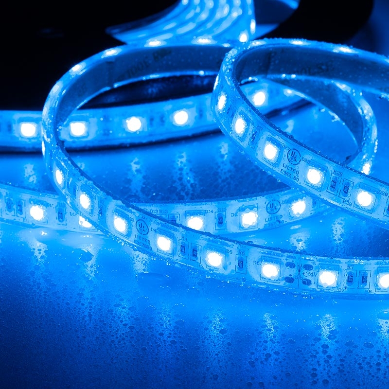 5m Single Color LED Strip Lights - Radiant Series LED Tape Light - 24V - IP68