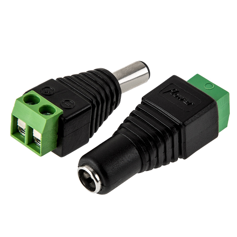 CPS-x2ST Standard Barrel Connector to Screw Terminal Adapter - Click Image to Close