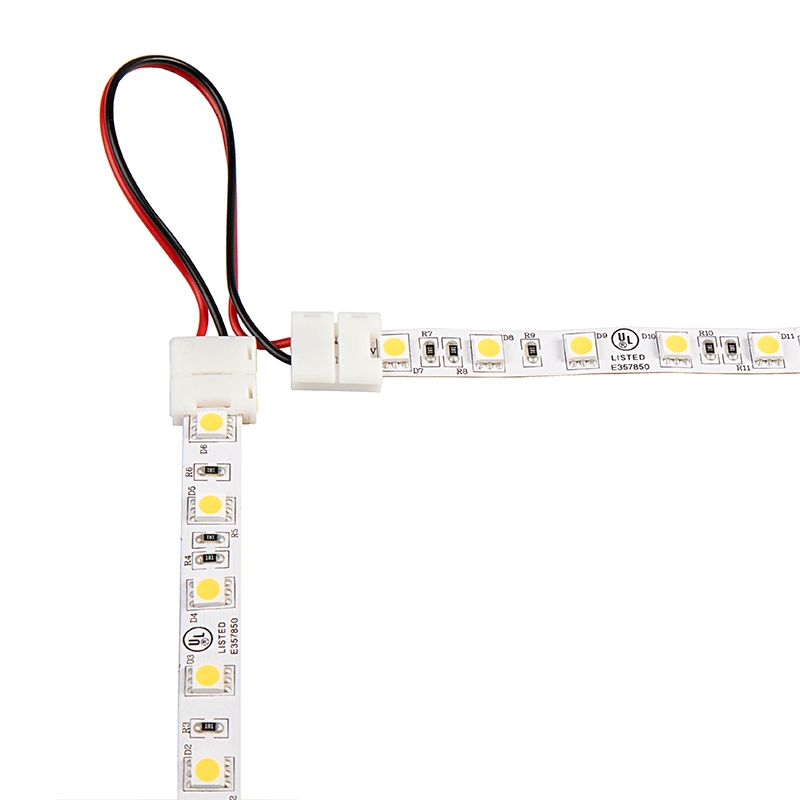 6" Interconnect Jumper for 10mm Single Color LED Strip Lights