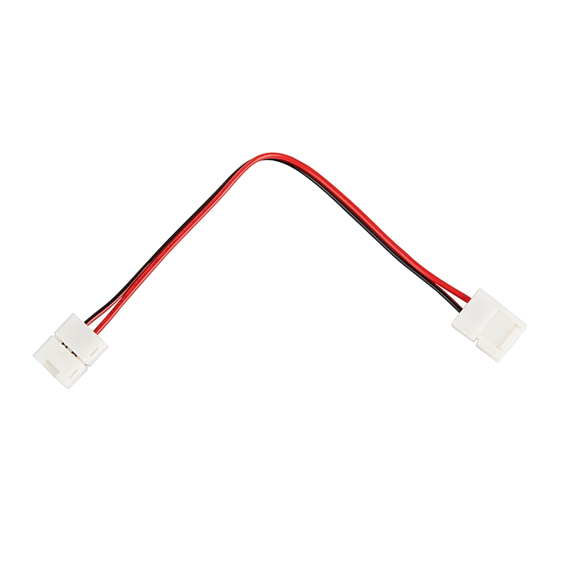 6" Interconnect Jumper for 8mm Single Color LED Strip Lights - Click Image to Close