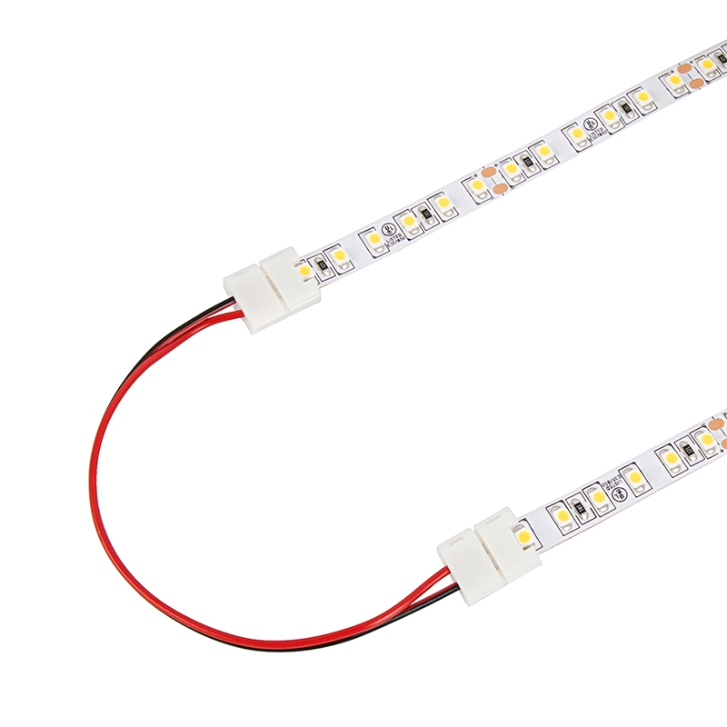 6" Interconnect Jumper for 8mm Single Color LED Strip Lights - Click Image to Close