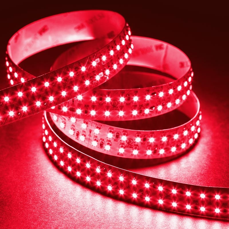 5m Single Color LED Strip Lights - Eco Series Tape Light - Dual Row - 24V - IP20